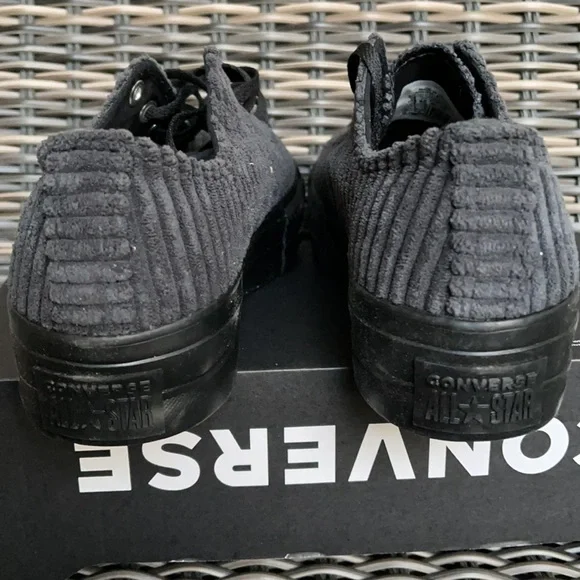 Converse Ctas Lift Platforms OX Black/Black/Black WMNS - Picture 14 of 16